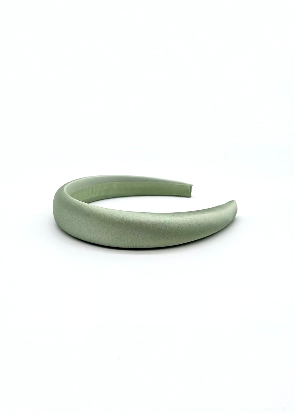 Penelope padded satin headband, all-day comfort, Luvertta