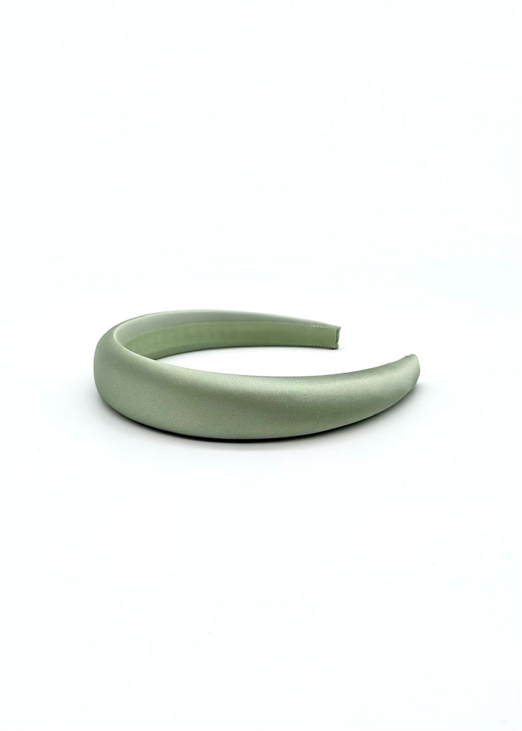 Penelope padded satin headband, all-day comfort, Luvertta