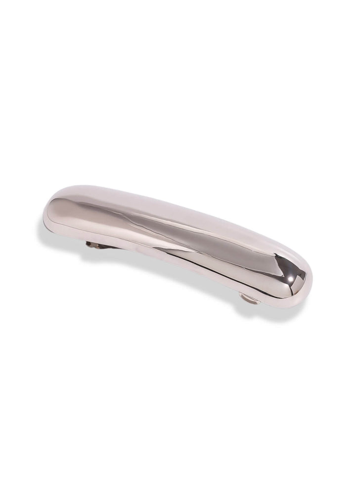 Chunky hair barrette clip in 18K gold plate, hypoallergenic and waterproof, Luvertta