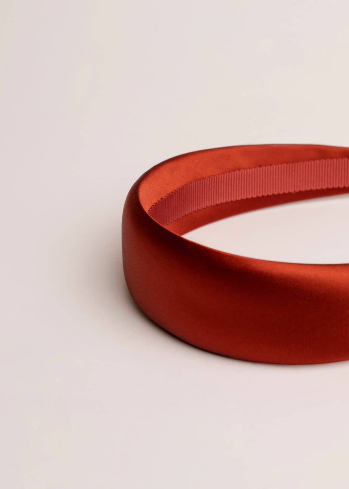 Blair classic satin headband, handmade, Luvertta