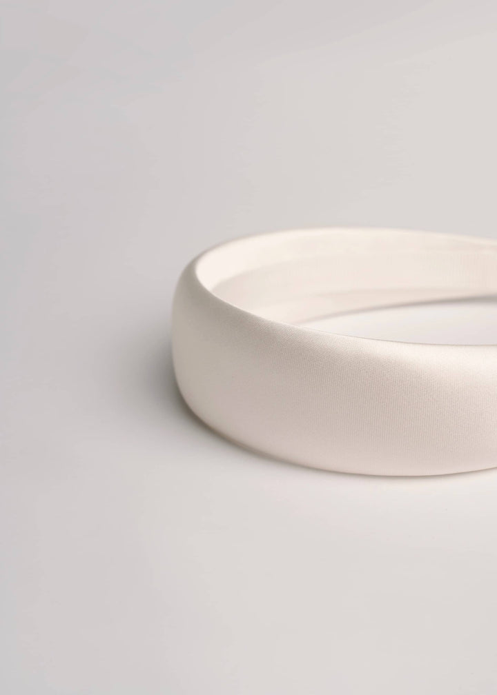Blair classic satin headband, handmade, Luvertta