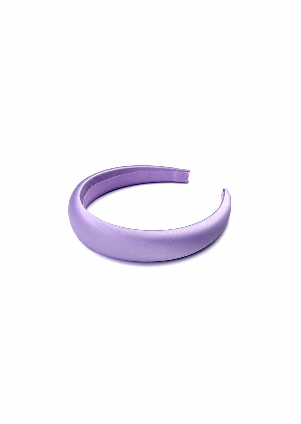 Penelope padded satin headband, all-day comfort, Luvertta