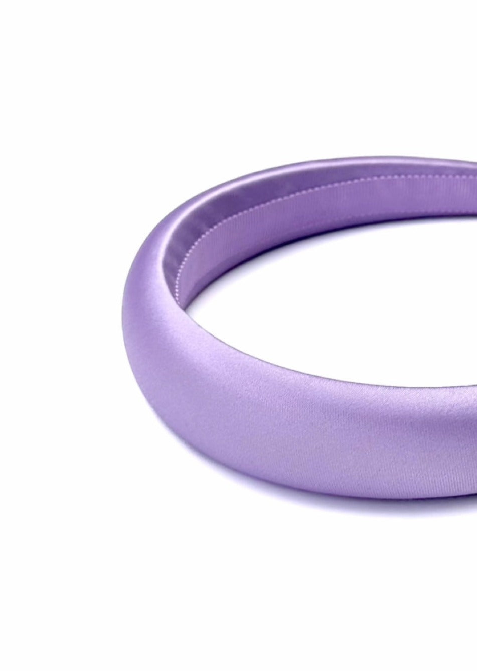 Penelope padded satin headband, all-day comfort, Luvertta