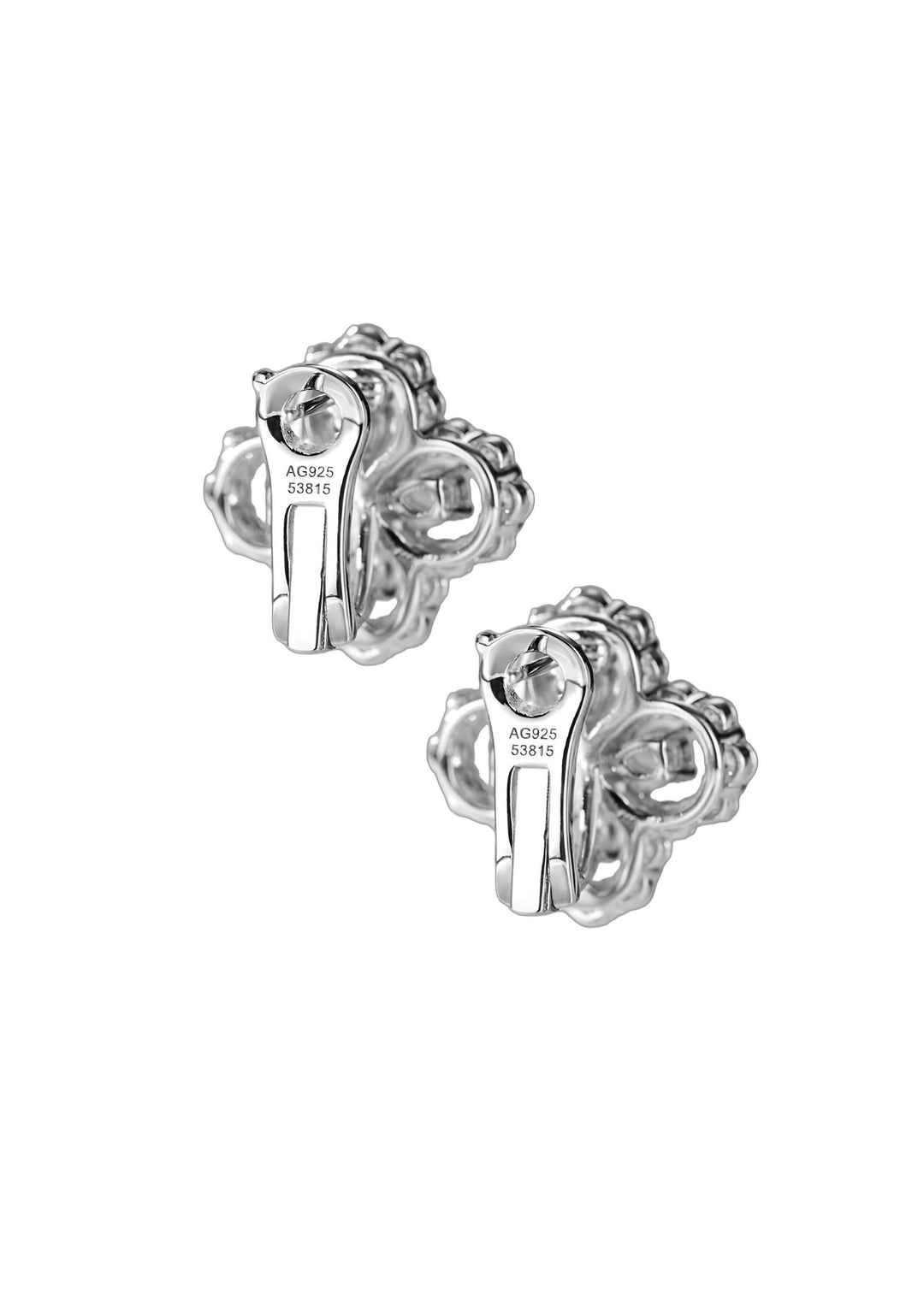 Dahlia floral earrings in yellow, hand-finished and hypoallergenic, Luvertta