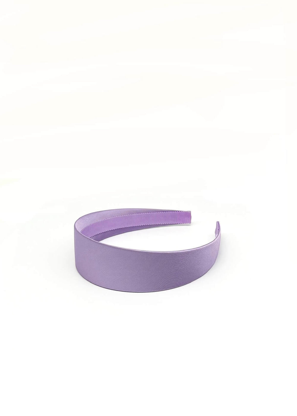Emma slim satin headband, minimalist everyday style, Luvertta