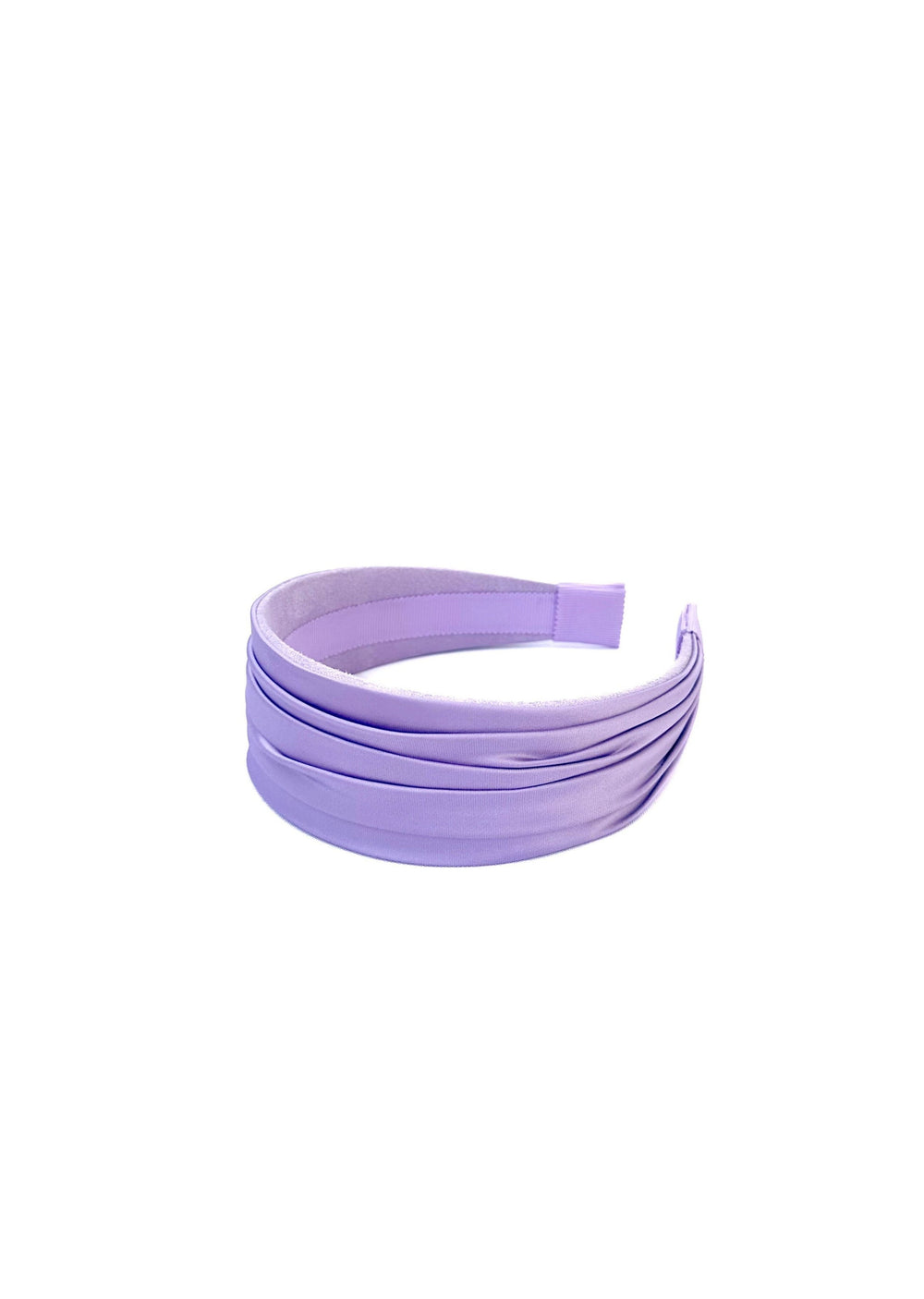 Grace hand-draped satin headband, wide and comfortable, Luvertta