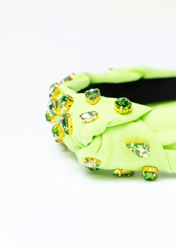 Estella Kids embellished crystal headband with knot design, handmade, Luvertta
