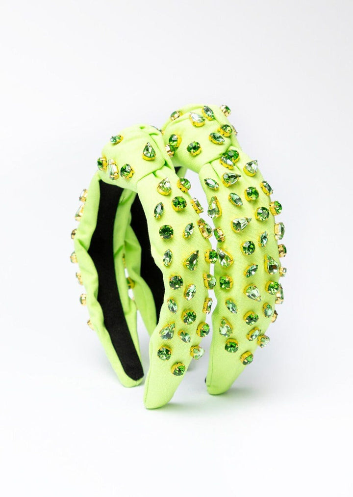 Estella Kids embellished crystal headband with knot design, handmade, Luvertta