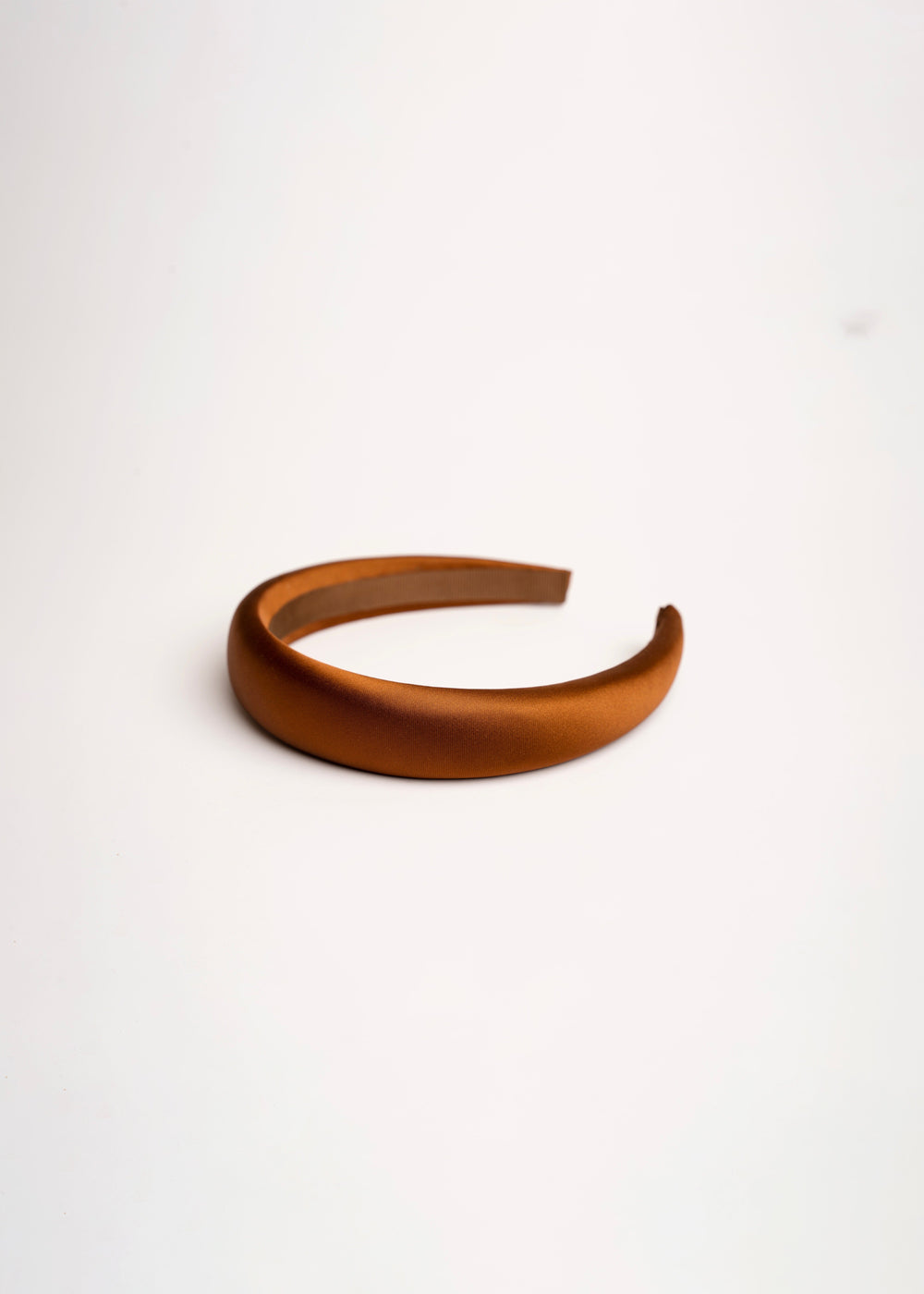 Penelope padded satin headband, all-day comfort, Luvertta