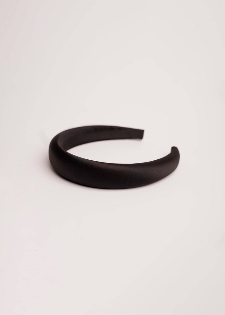 Penelope gepolsterter Satin-Haarreif