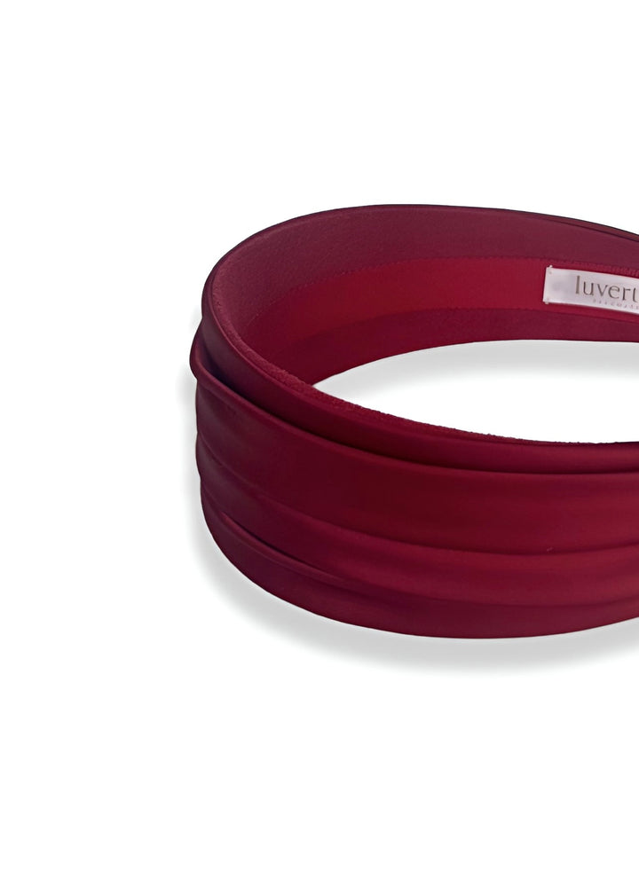 Grace Satin Haarreif in Kupfer