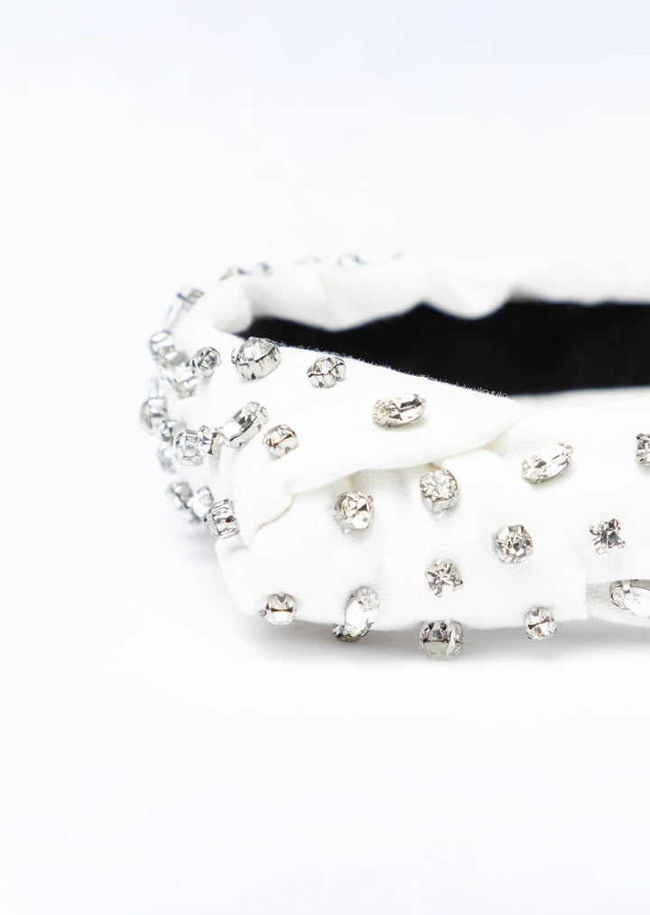 Luna Kids cotton knotted headband, handmade, Luvertta