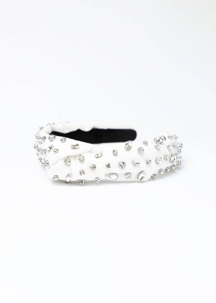 Luna Kids cotton knotted headband, handmade, Luvertta
