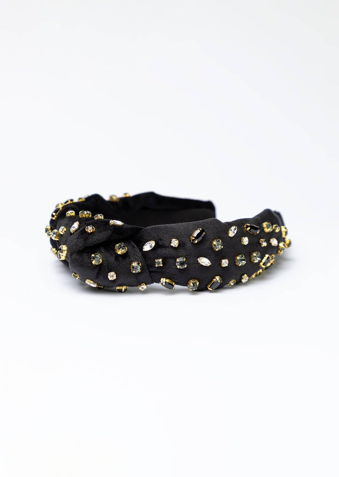 Luna Kids velvet knotted headband, handmade, Luvertta