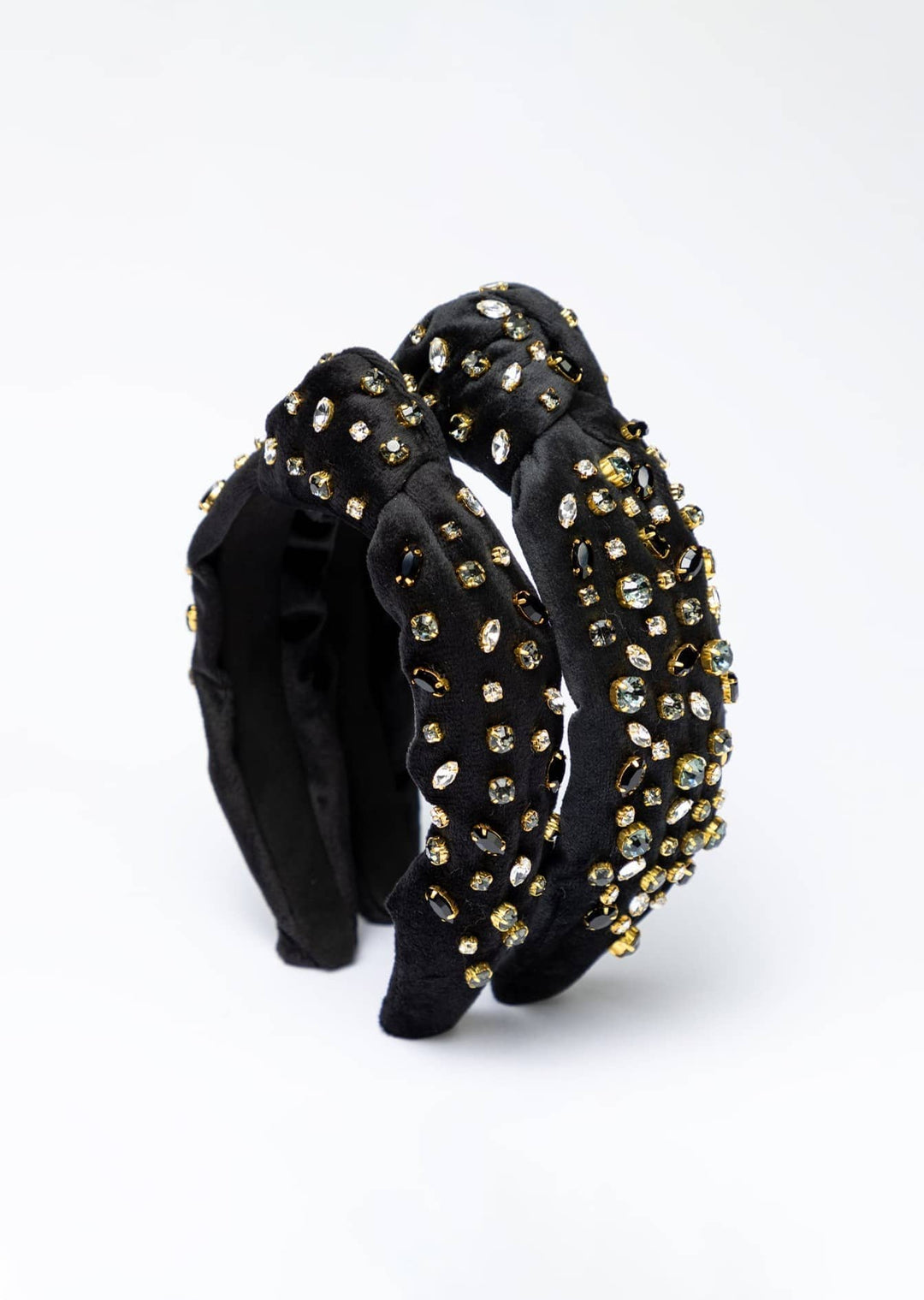 Luna Kids velvet knotted headband, handmade, Luvertta